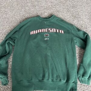 Nike Green Minnesota Wild Sweatshirt